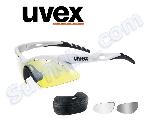 Okulary Uvex Crow Pro 8816 + dwa dodatkowe zestawy soczewek